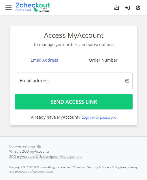 Access Previous Orders And Invoices